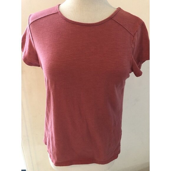 Women Summer Short Sleeve Casual T-Shirt Ladies Blouse Tee round collart Medium - Picture 1 of 4